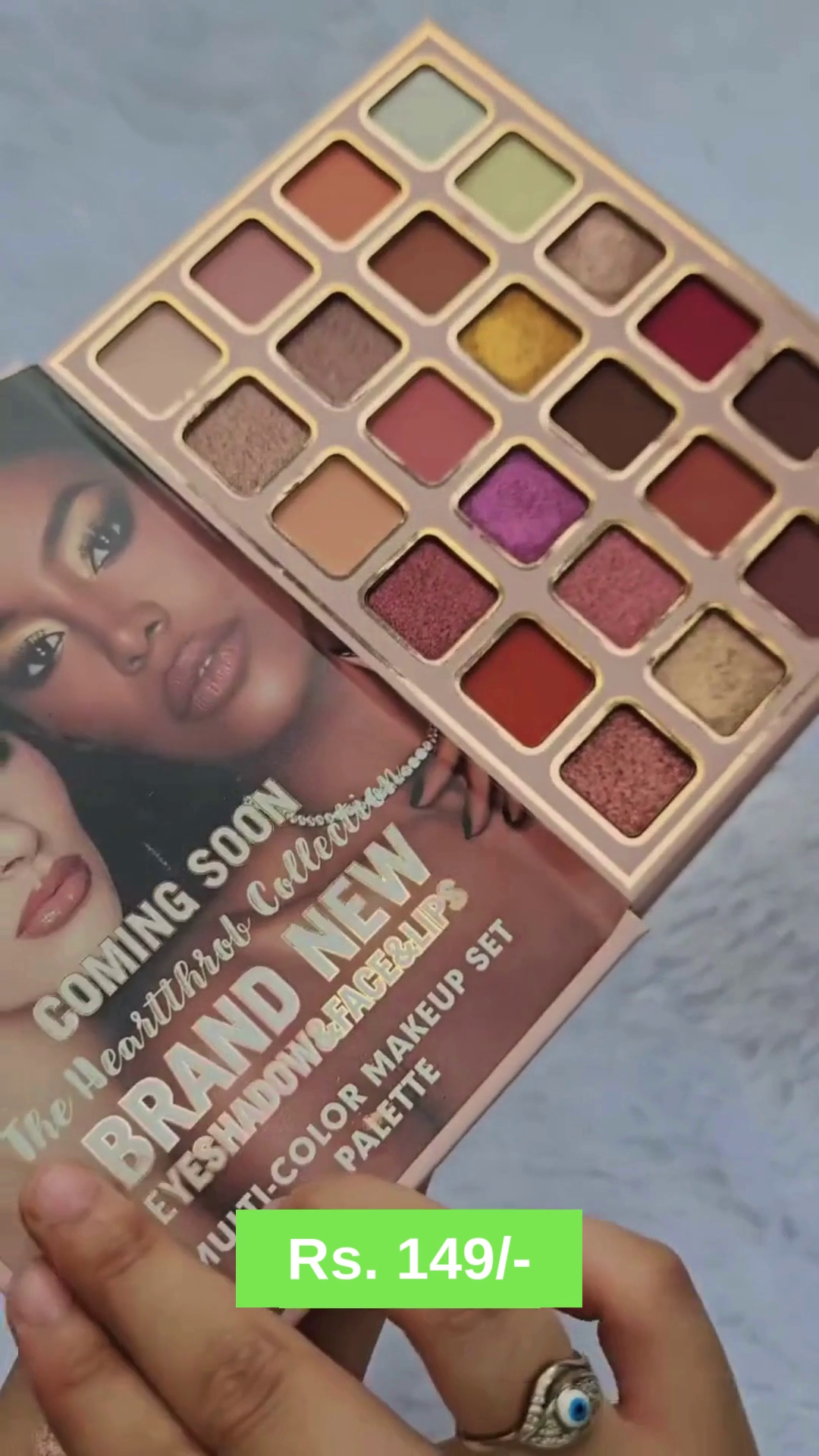 Exclusive Multi-Color All-in-One Makeup Palette Set – Versatile Eyeshadow, Face, and Lip Collection for Stunning Looks