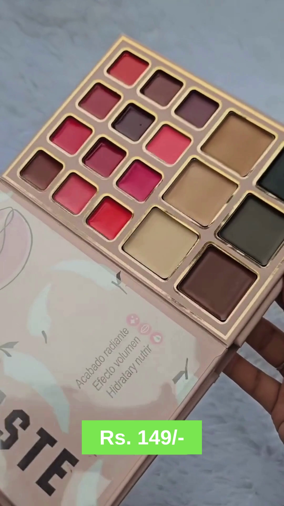 Exclusive Multi-Color All-in-One Makeup Palette Set – Versatile Eyeshadow, Face, and Lip Collection for Stunning Looks