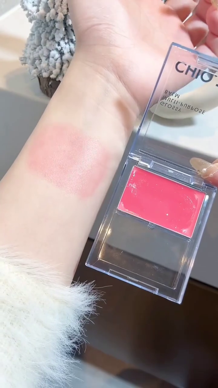 Glossy Multi-Purpose Balms: Perfect for a Dewy Finish and Subtle Flush of Color on Lips, Cheeks, and Eyes