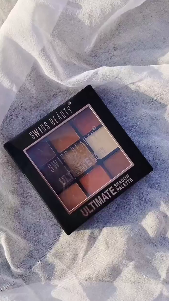 Revolution Pro Ultimate Nudes Eyeshadow Palette – 9 Versatile Matte and Shimmer Shades in Warm Tones, Perfect for Creating Natural to Bold Eye Looks.