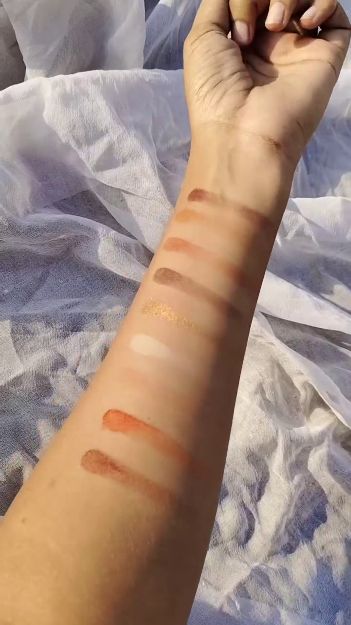 Revolution Pro Ultimate Nudes Eyeshadow Palette – 9 Versatile Matte and Shimmer Shades in Warm Tones, Perfect for Creating Natural to Bold Eye Looks.