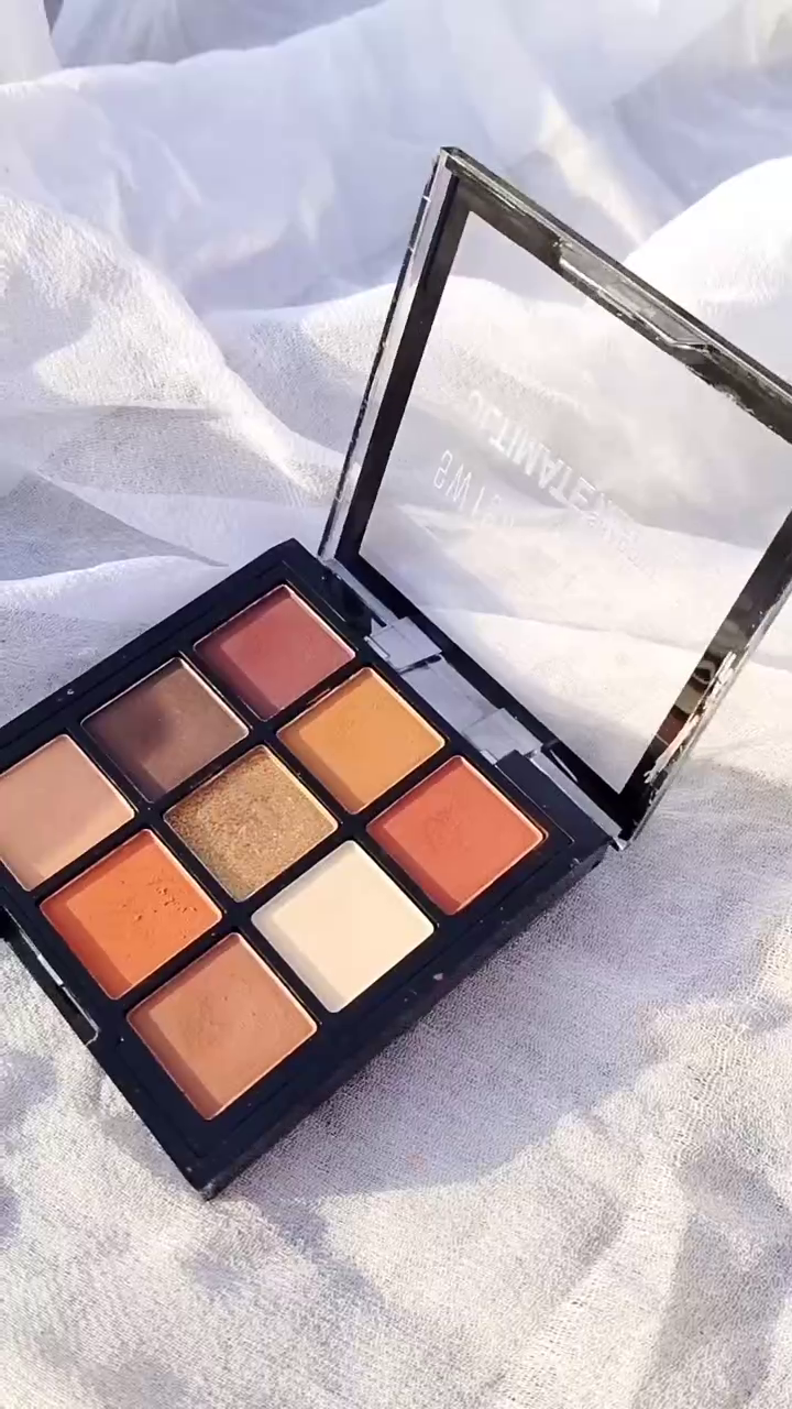Revolution Pro Ultimate Nudes Eyeshadow Palette – 9 Versatile Matte and Shimmer Shades in Warm Tones, Perfect for Creating Natural to Bold Eye Looks.