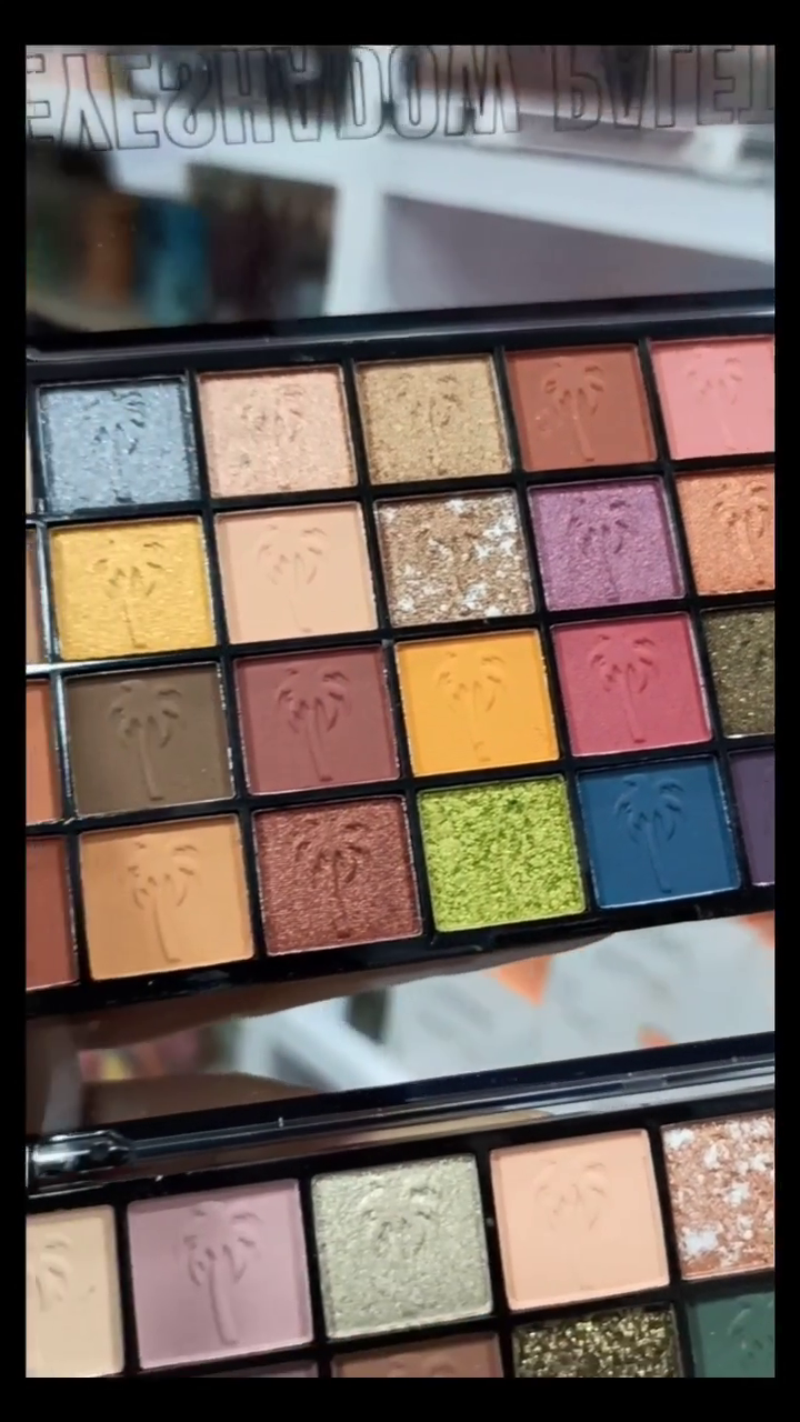 60-Color Eyeshadow Palette with Matte, Shimmer, and Glitter Shades in Bold, Bright, and Neutral Tones for Stunning and Versatile Eye Looks