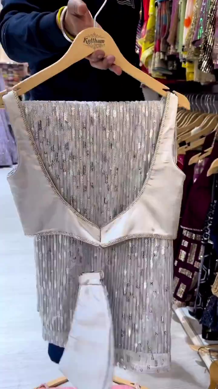 DESIGNER FULL SEQUENCE WORK ON PREMIUM GEORGETTE SAREE