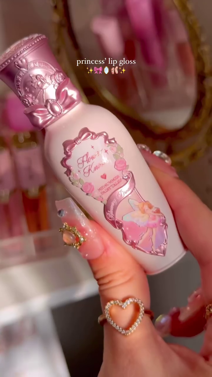 Princess Lip Gloss – A Gorgeous, Glossy Formula with a Touch of Pink Tint for a Beautiful Shine. Perfect for a Sweet, Glossy Finish with a Delightful, Elegant Look.